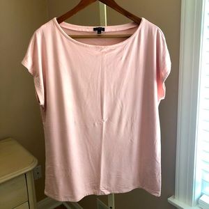 Talbots XL Light Pink Women’s Short Sleeve Blouse